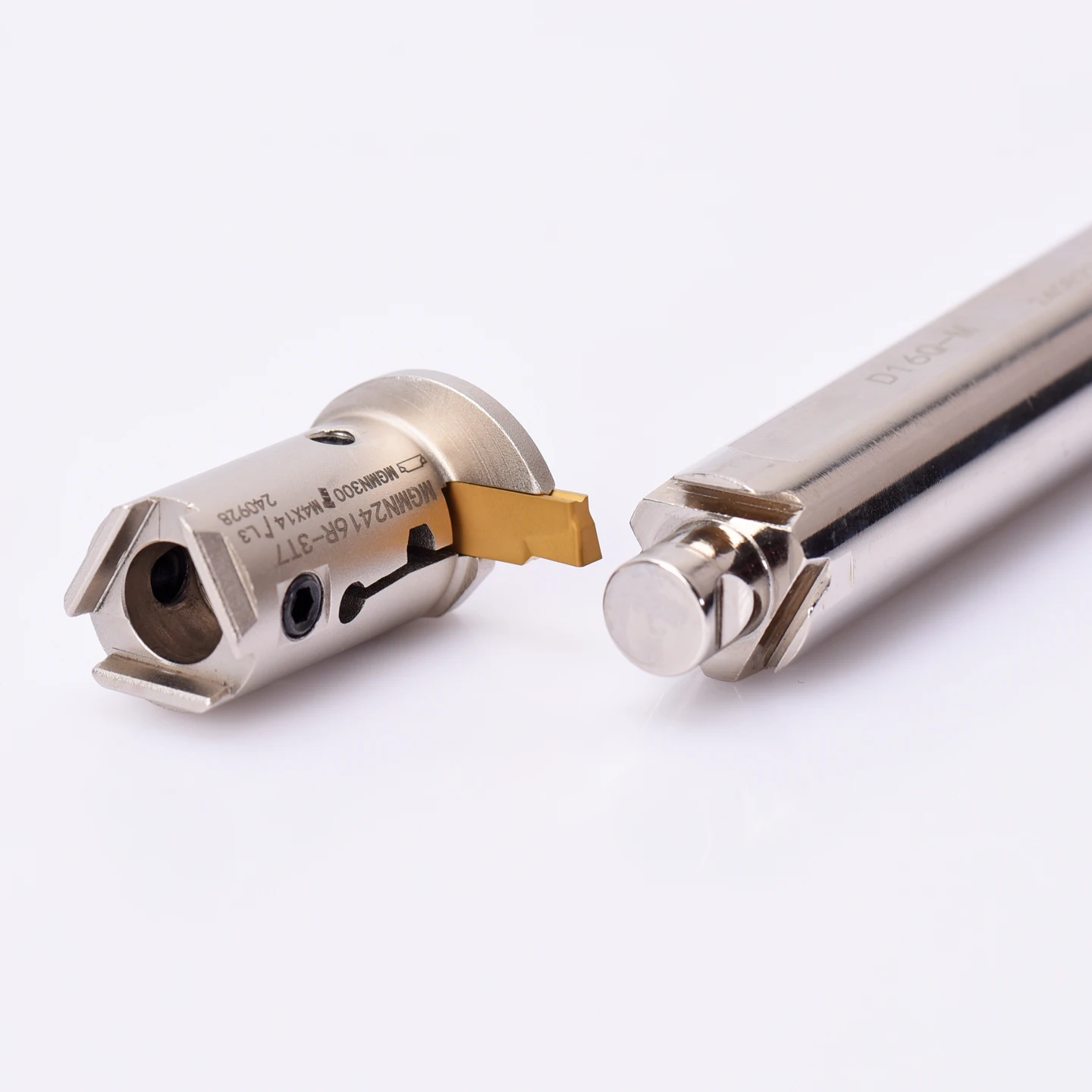 KEUE CNC High Speed Steel Internal Hole External Cold Cutting Groove Tool Holder MGIVR/MGIVL MGMN Interchangeable Head