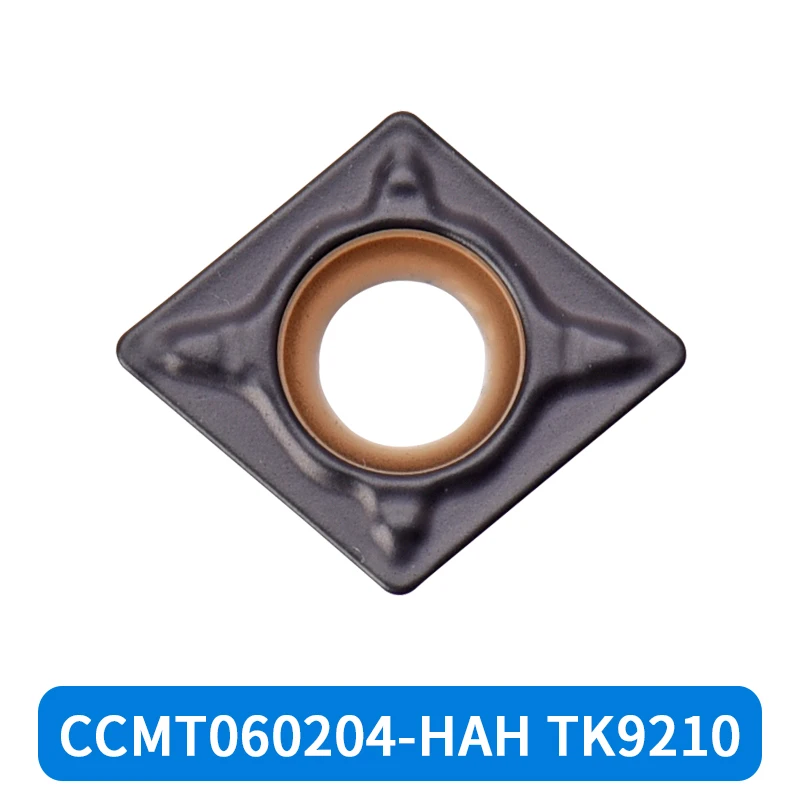 Special Two-Color CNC Inserts for Cast Iron CCMT060204-HAH TK9210 Made in China