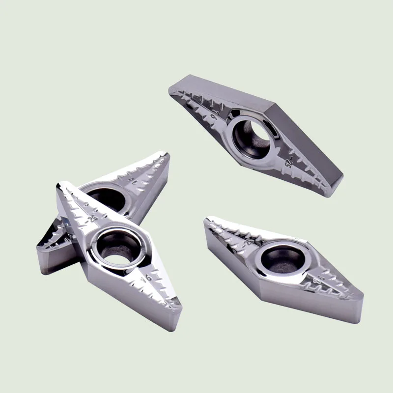 Hub Diamond Blade KEUE CNC OEM VCGT220516/20/30 R-Angle 1.6/2.0/3.0 Processing Copper and Aluminum