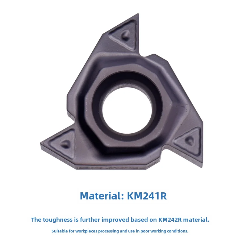 High-performance Stainless Steel Threaded Blade 16Er Ag60/16Ir Ag55 1.0 1.25 1.5 2.0 OEM Customizable KEUE CNC Brand Made China