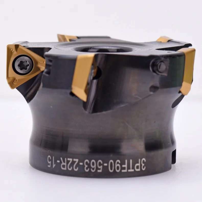 TE90 Degree Tool Bar Teguk 3PKT150508R-M/100408 Right Angle Face Milling Cutter Disc Insert
