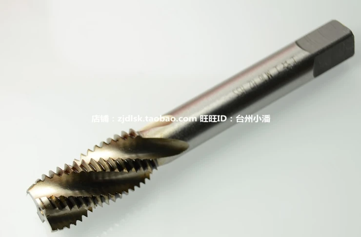 Genuine Shanggong Tin Coated Die Tap M3-M24/ Blind Hole/Standard Thread/Machine Use