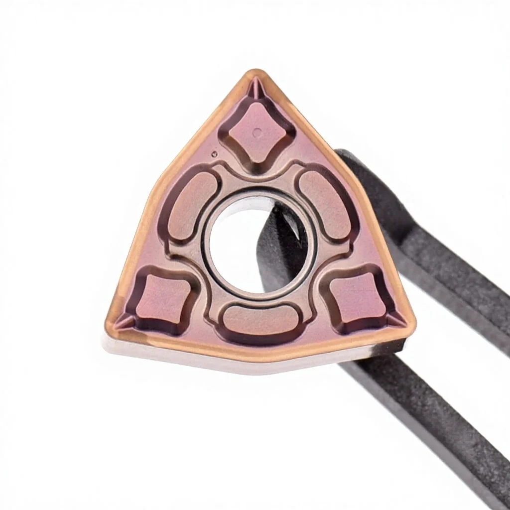High Wear Resistance CVD/PVD Coated CNC Lathe Turning Insert Milling Tungsten Carbide in Triangle Shape