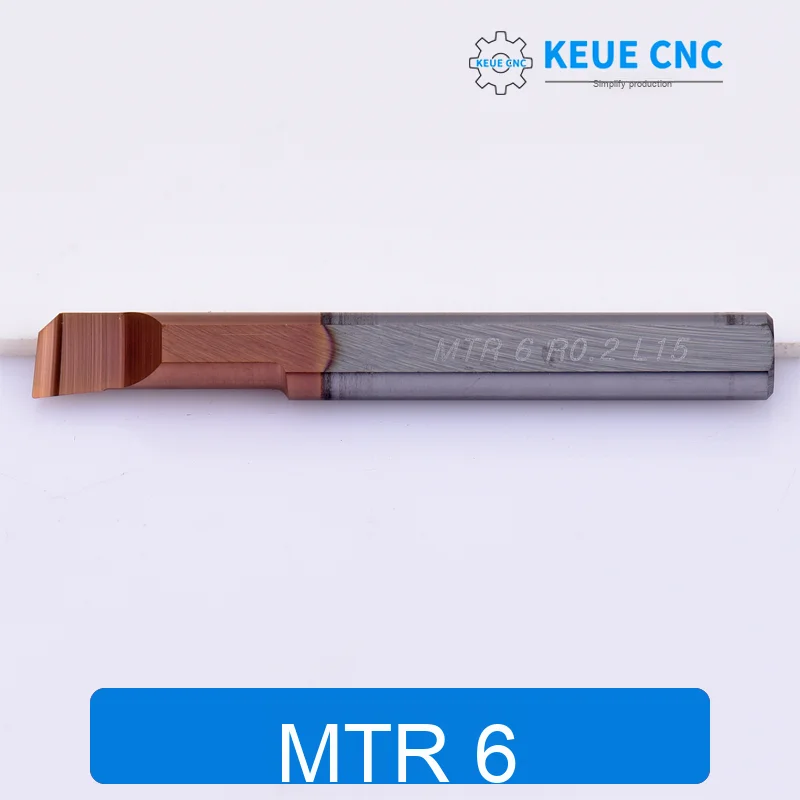 High Precision MTR 6R0.2 L22 Boring Tool Carbide Bar Stainless Steel Tungsten Internal Hole Machining Small Tool