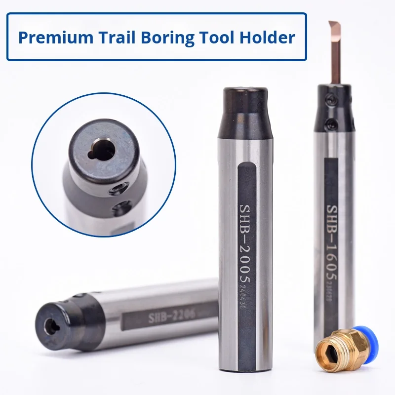 CUUUER Precision External Turning Tool CNC Lathe Small Bore Boring Steel Multiple Fixing Holder SHB20-05 Altisin Coated OEM