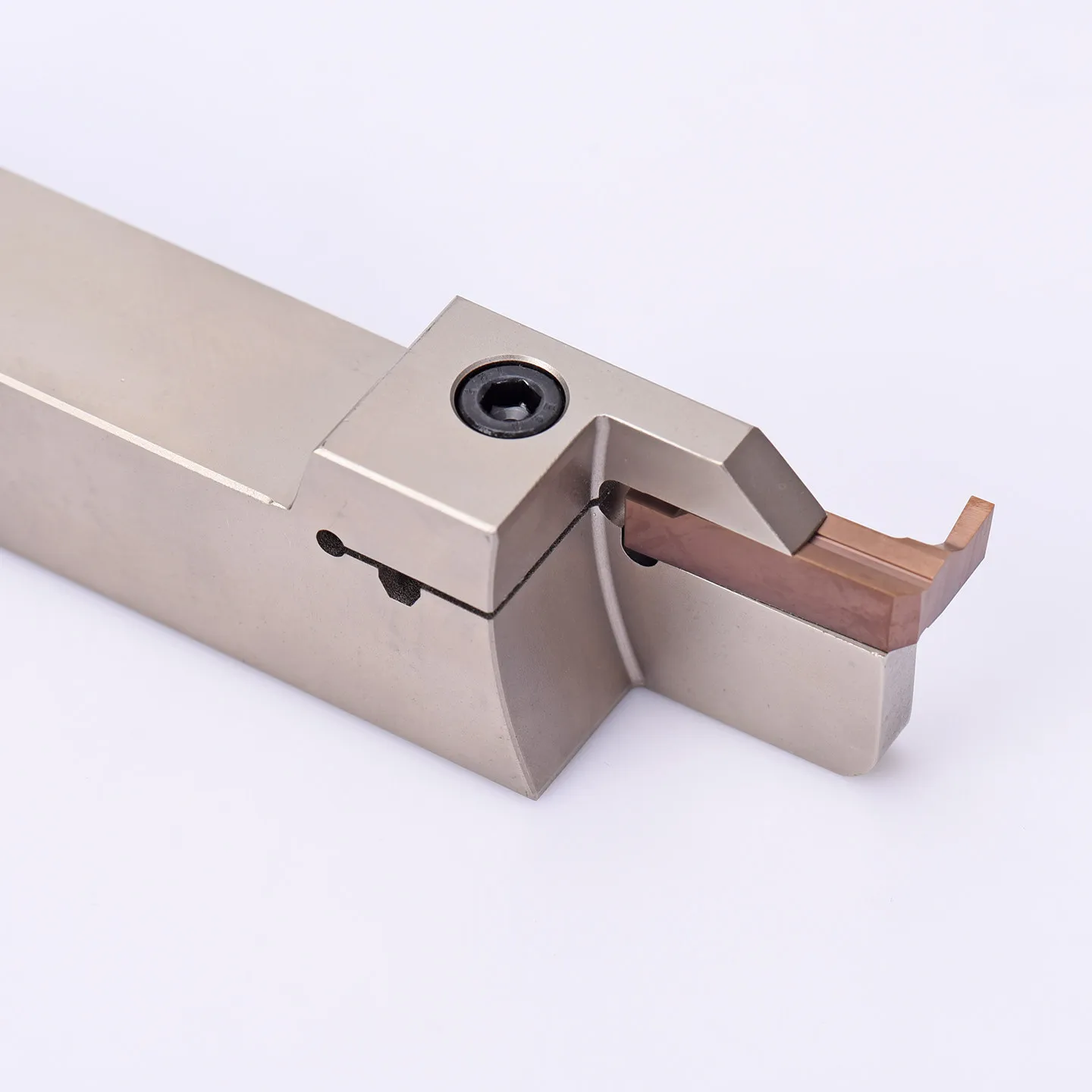 KEUE CNC OEM 7-shaped Groove Cutter End Face Plane Cutting Blade Outer Circle RF123L2525M-8T32