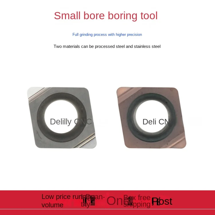 Stainless Steel Tialn Coated 45HRC Fine Boring Insert OEM CCGT040102/040104L-F Instead of PR930/VP15TF/TN60