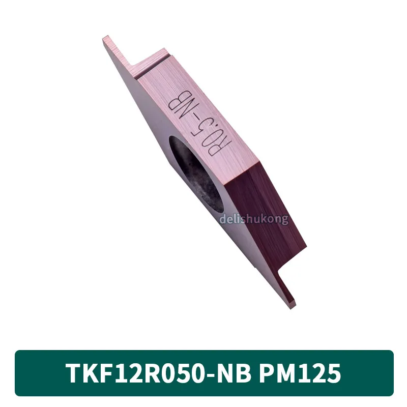 Chengdu Daoqin Grooving Cutting Blade TKF12R100-NB PM125 Stainless Steel China 3-Year Warranty ODM Customized Support