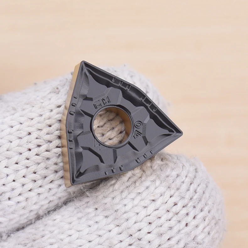Peach Knife WNMG080404-GM 080408 KM8225 Special for Steel OEM Titanium Aluminum Nitride Coated 45HRC