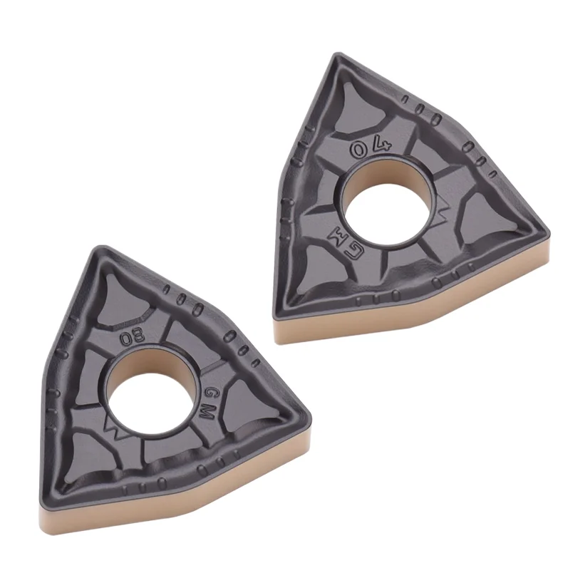 Peach Knife WNMG080404-GM 080408 KM8225 Special for Steel OEM Titanium Aluminum Nitride Coated 45HRC