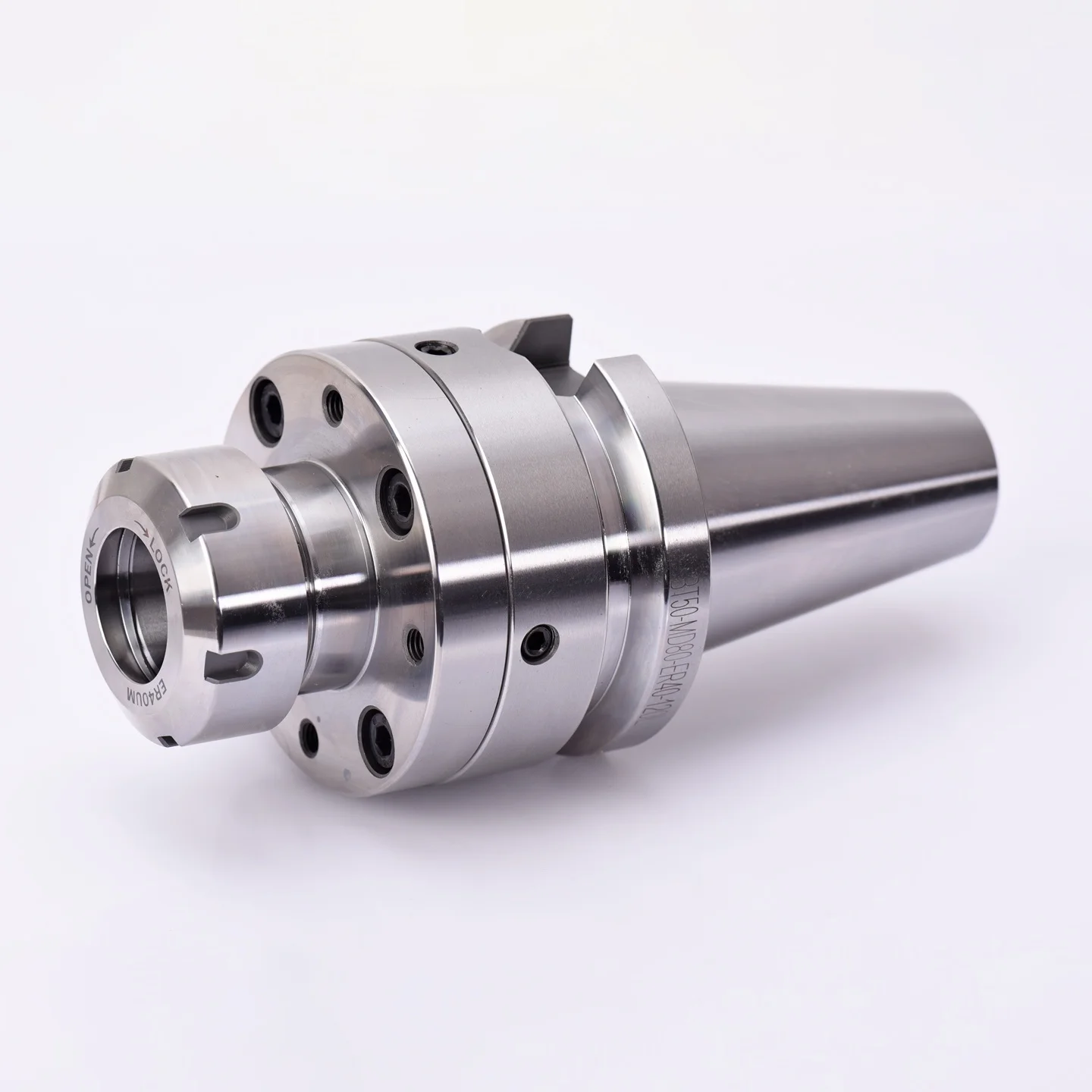 Keue Cnc CNC Tool Holder BT40 BT50 High Precision ER40 ER32 Chuck Adjustable 3 Year Warranty