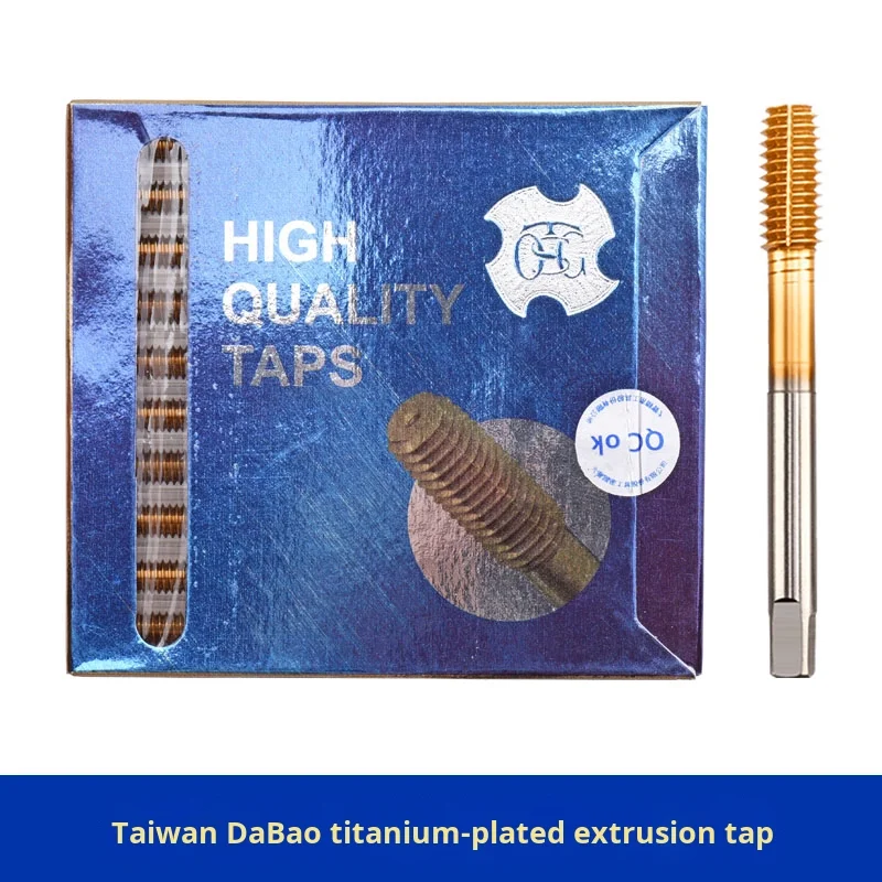 OSG Imported Extruded Tap Titanium Coated M2.0/2.5/3.0/3.5 Dabao TOSG Genuine Tap & Die