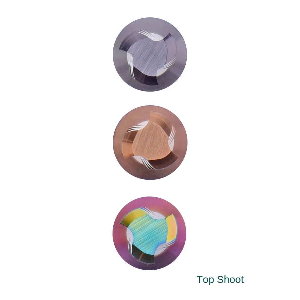 Carbide Four-Flute Thread Milling Cutter HRC65 45 Helix Conventional Milling Model M14*2.0 Metric System
