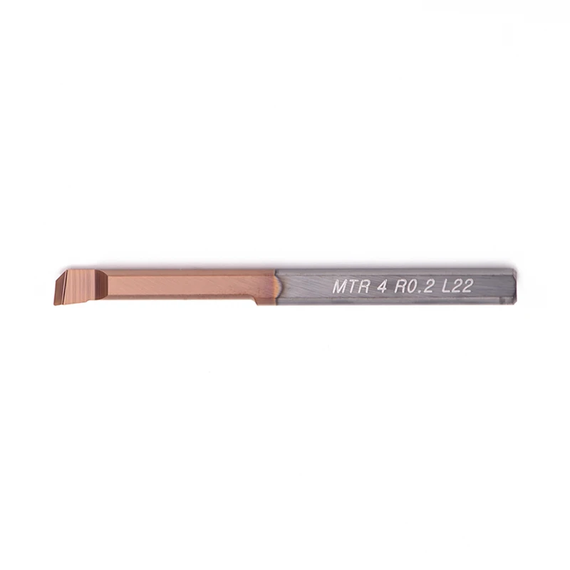 Precision Tungsten Carbide Boring Bar Stainless Steel L15 MTR Series 4R0.2 Small Diameter Internal Hole Machining Tool