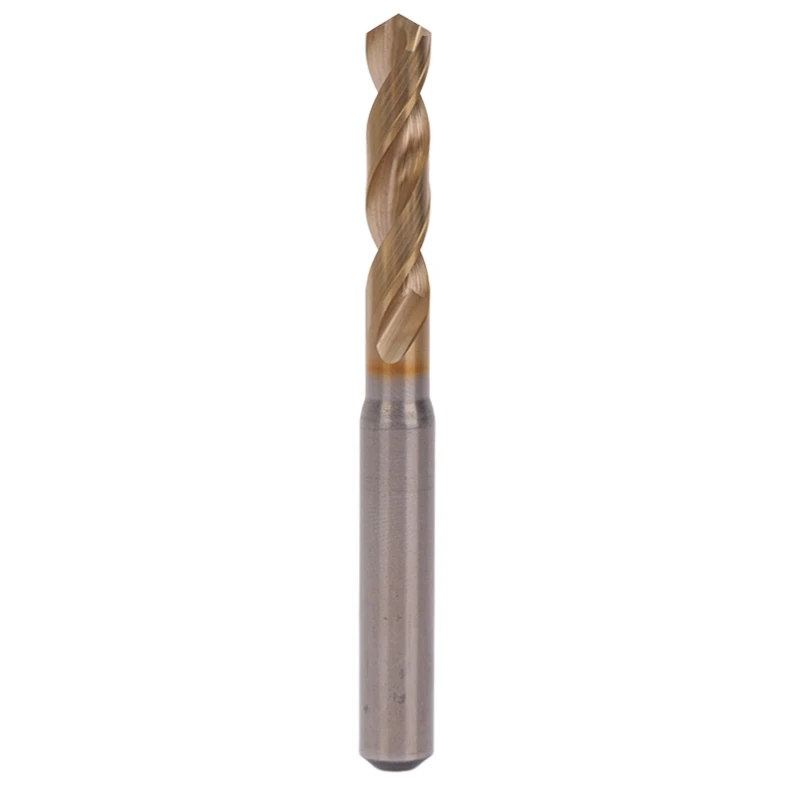 Kanye Powder Metallurgy High-Speed Steel Spot Drill Bit VA Short Shank 2.0-13mm for Nonferrous Metals 3-Year Warranty Replaces