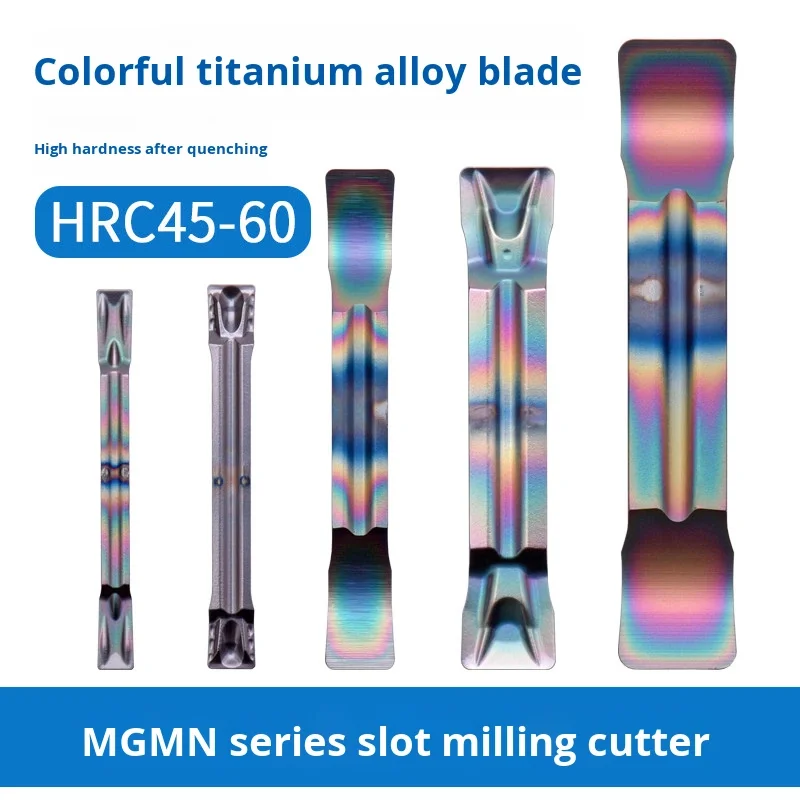 KEUE CNC High Hardness HRC45-60 Quenching Steel Titanium Alloy Grooving Inserts MGMN300 MGMN4004-GU KM6210 3 Year Warranty China