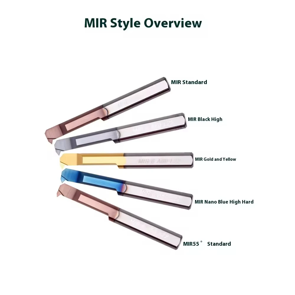 MIR 4A60 L15 Boring Tool 60Degree Alloy Small Tooth Cutter Bar Tungsten Steel Internal Hole Thread Cutting Precision Tool