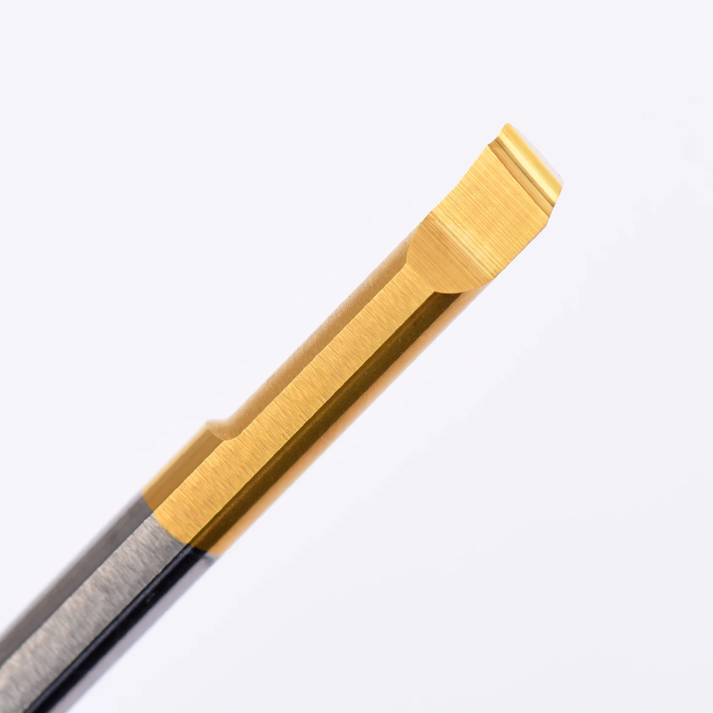 KEUE CNC 2S BTR5 25L R0.2 Cat40 Taper Double-Head Small Diameter Spiral Flute 90 Point Angle 0.002mm Precision Boring Tool