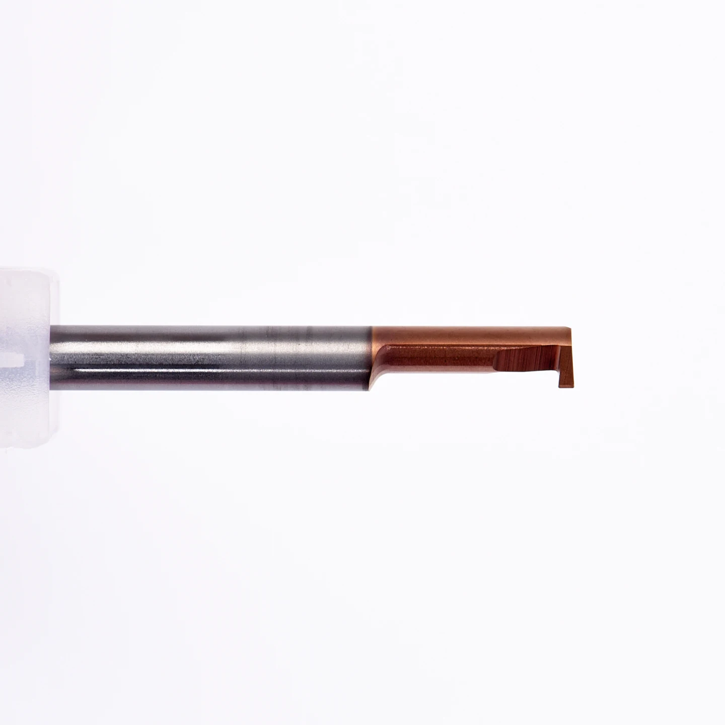 KEUE CNC Tungsten Steel Coated Small Diameter Internal Grooving Slotting Cutter Tungsten Steel Shank H6 Precision Right Hand