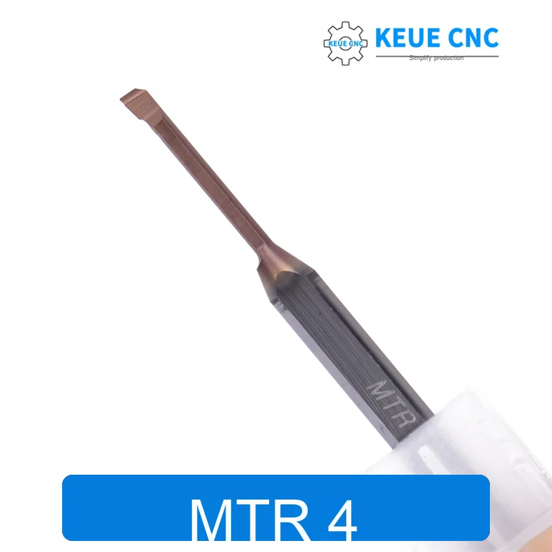 Precision Tungsten Carbide Boring Bar Stainless Steel L15 MTR Series 4R0.2 Small Diameter Internal Hole Machining Tool