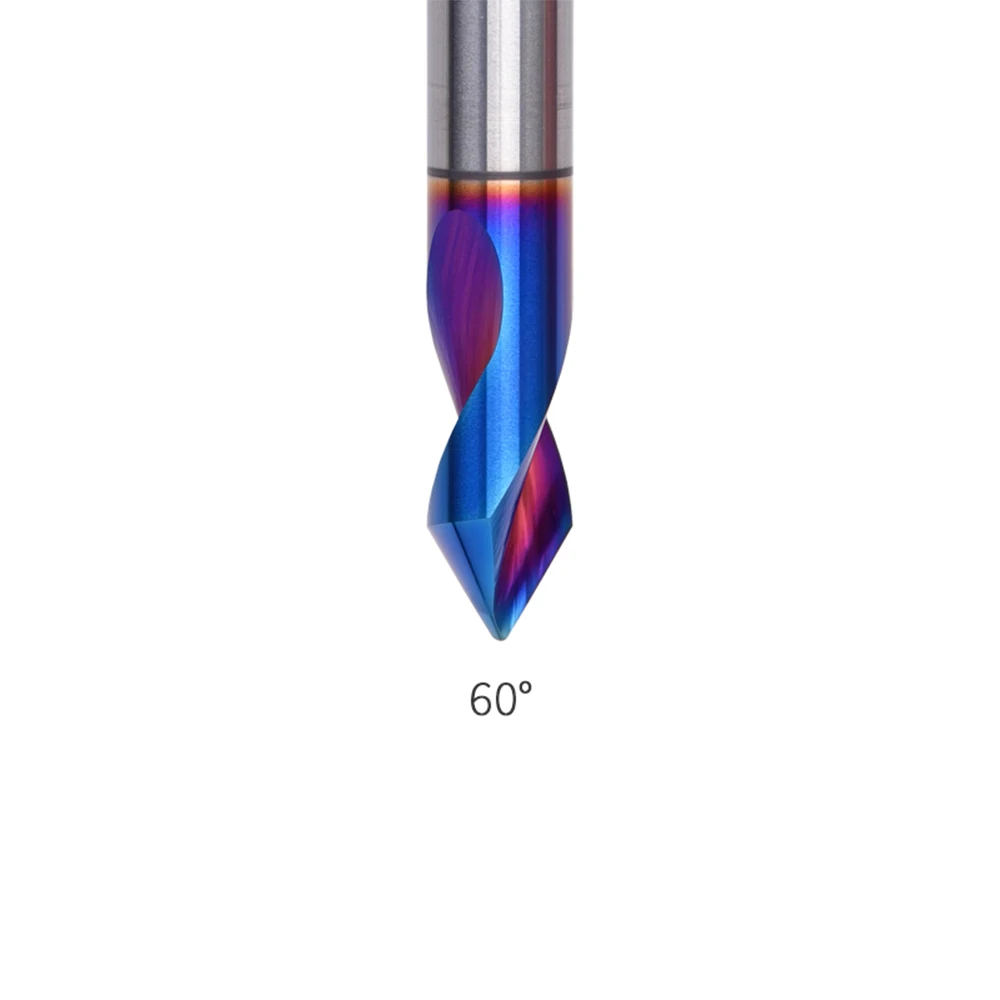 New Product: Nano Blue 8*60*60&deg; High-hardness Centering Drill, Double-edge Chamfering Cutter, Tungsten Steel