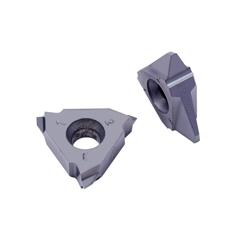 40 Degree Worm Thread Blade External Turning Tool 22VER Modulus 0.5/0.7/1.0/1.25/1.5/1.75 OEM Tialn Coated 45HRC for TURNING