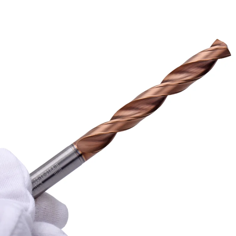 Yongpu Tungsten Steel Internal Cooling 8mm Diameter SFP208N0680-08-01RA Hard Alloy Spot Drill Bit for Nonferrous Metals Straight