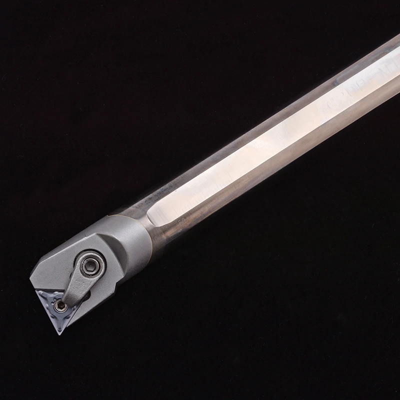 Anti-Seismic Tungsten Steel CNC Boring Carbide Turning Tool YUAN-01 PVD 1/4in Blade HRC60 Small Hole Internal Cutter Rod