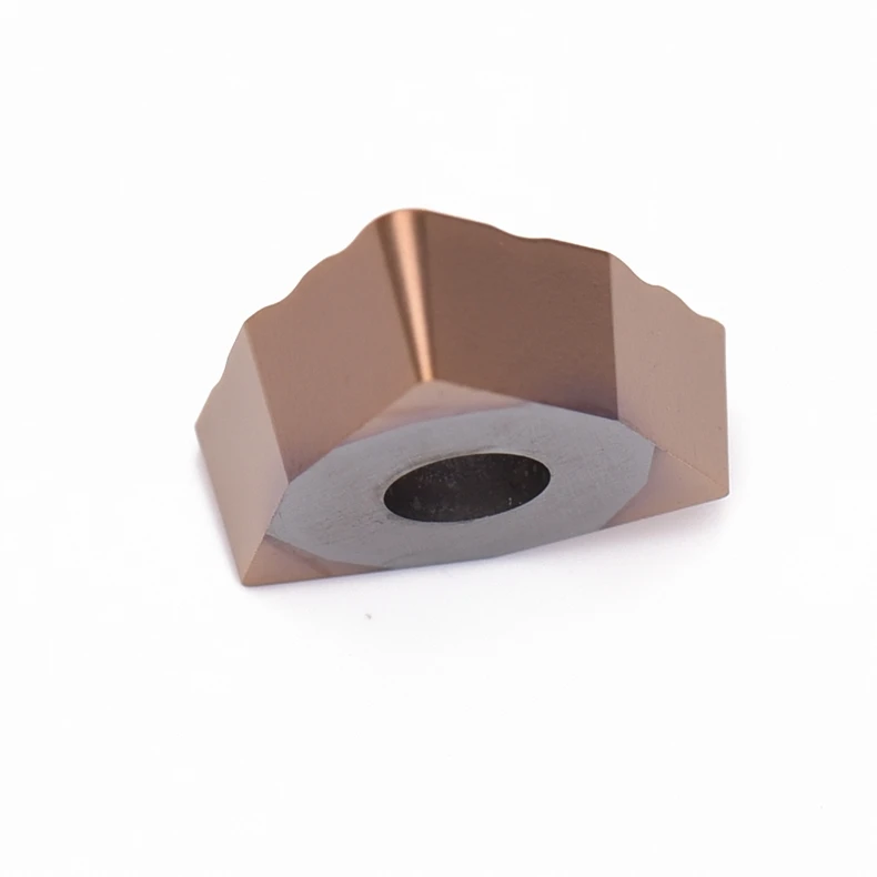 Cuttings Breaking U Drill Blade Violent Drilling WCMX040208R-PG PT1325 Peach Type Knife Grain Steel Stainless