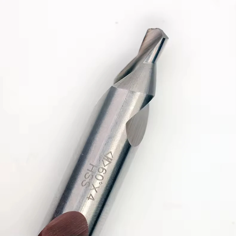 Hengda Type a Carbide Center Drill Fully Ground Bright Finish for Nonferrous Metals 1-6mm