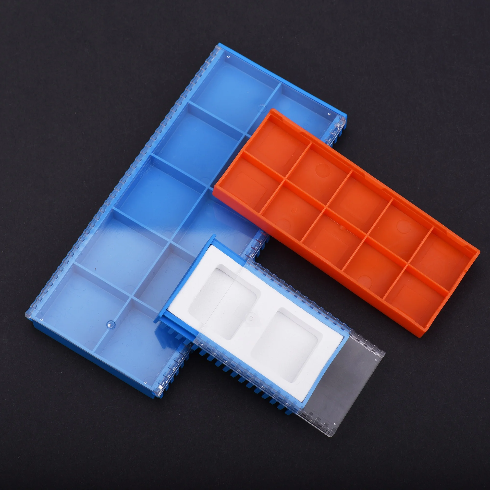 CNC Plastic Diamond Blade Tool Boxes for Storage and Transportation for Tool Organization and Protection