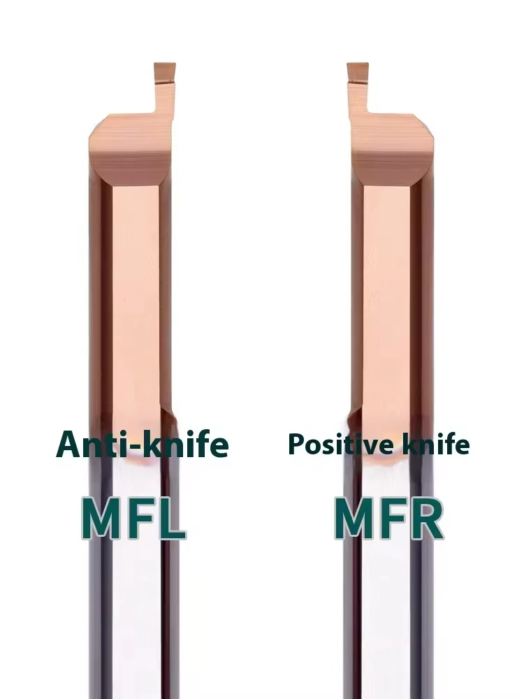MFR 5B1.5 L22 Micro Carbide Grooving Cutter | 1.5mm Small Diameter CNC Tool For End Face Boring