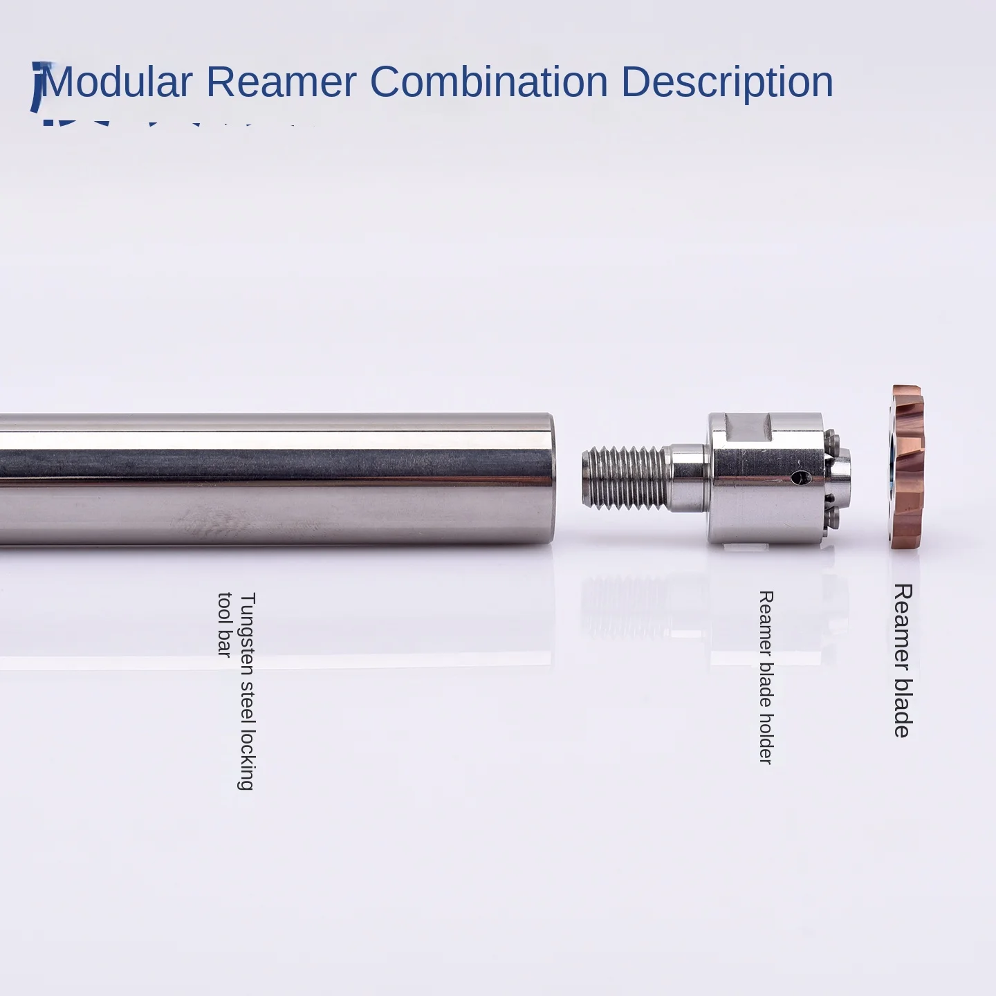 High Glow Large Diameter Spiral & Straight Groove Reamer Customizable OEM Alloy Modular Reamer in Stainless Steel