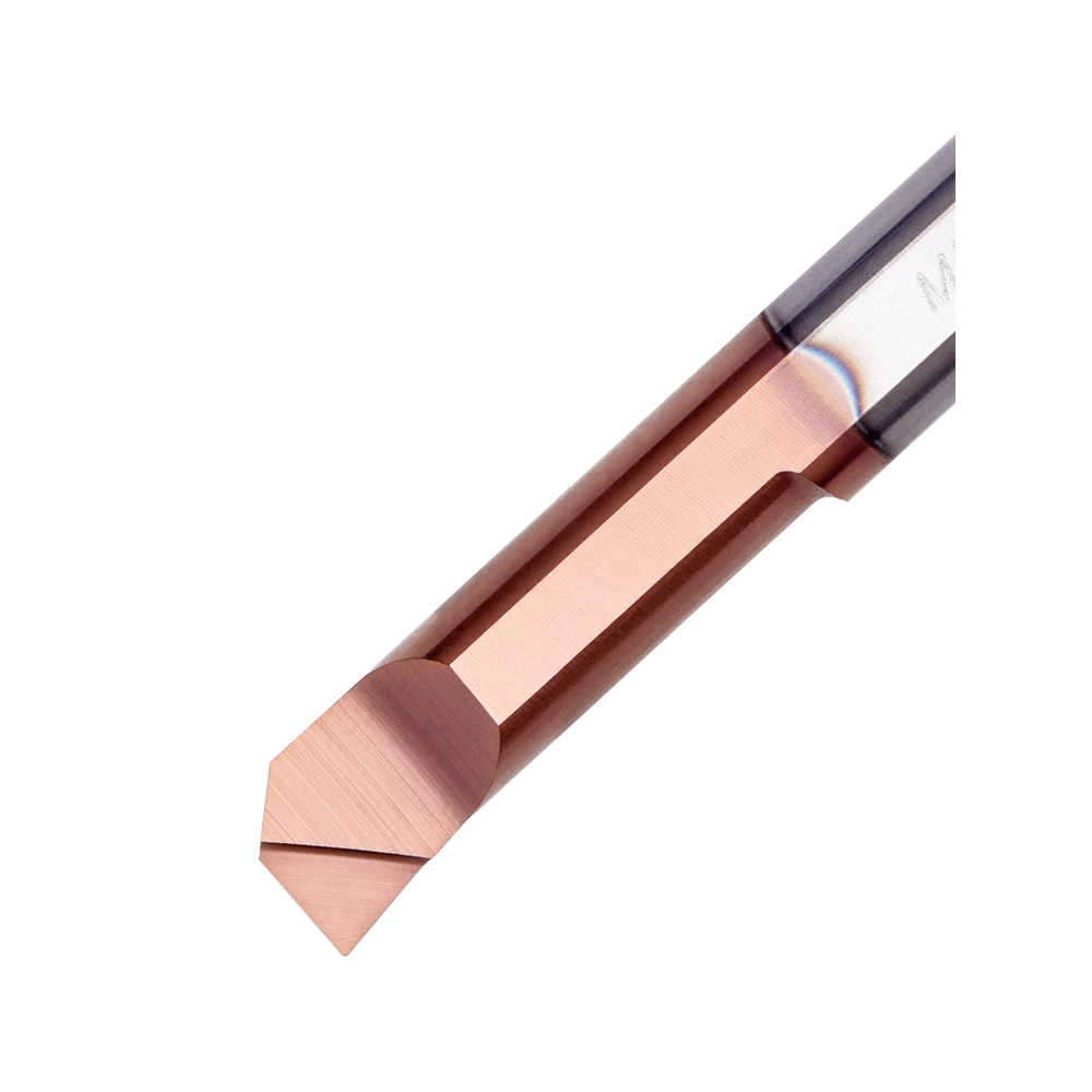 SBUR6 MUR4 Solid Tungsten Steel Boring Tool Bar with 90 Flats Wood Cutting 3/4in Diameter 2 Flutes