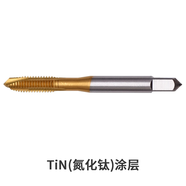 Coated Tin Hardened Cobalt-containing Machine Tap Tip Stainless Steel Die Wire Tapping Fine Thread Drill Bits M3 M4 M5 M6 M8 M