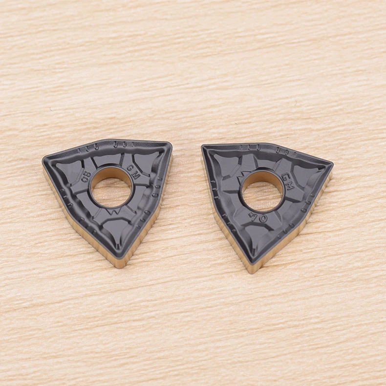 Peach Knife WNMG080404-GM 080408 KM8225 Special for Steel OEM Titanium Aluminum Nitride Coated 45HRC