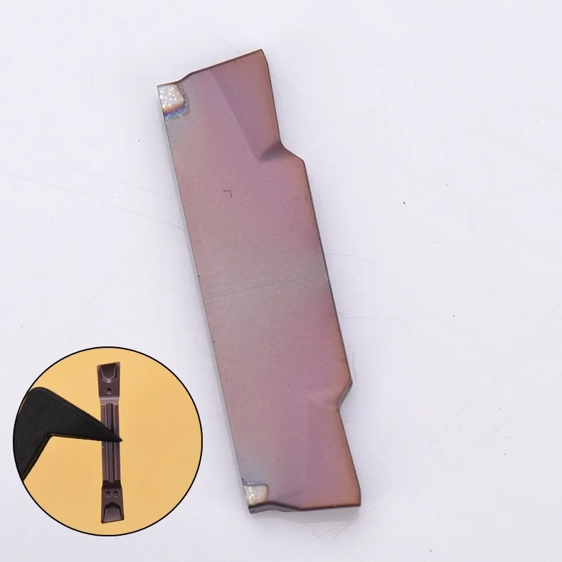 Oblique Cutting Blade Tialn Coated 45HRC MGMR300-8D-PT 200-6 OEM for Turning Center Knife