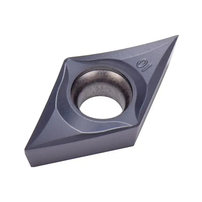 French Safety CNC Turning Blade DCGT11T301/02/04-1L 9605 High Temperature Alloy Cutting Tools For Lathe Machines CBN Coating OEM