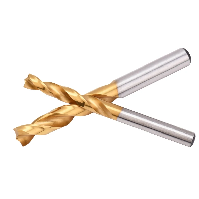 Spot Welding Drill Bit Straight Handle Titanium-coated 6,8MM for Flat-bottom Drilling AB Column Main Beam Removing Weld Points