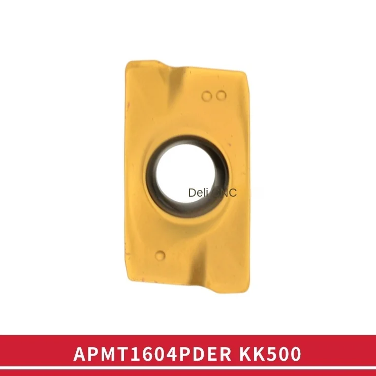 KEUE Milling Insert R0.8 APMT1604PDER OEM Titanium Aluminum Nitride Coated HRC45HRC 3-Year Warranty for CNC Lathe