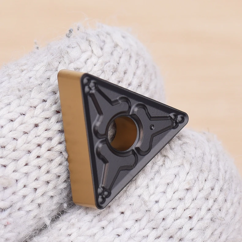 Tungsten Steel Blade TNMG160404-TM 160408 KM8225 OEM External Turning Tool Titanium Aluminum Nitride Coating 45HRC for TURNING