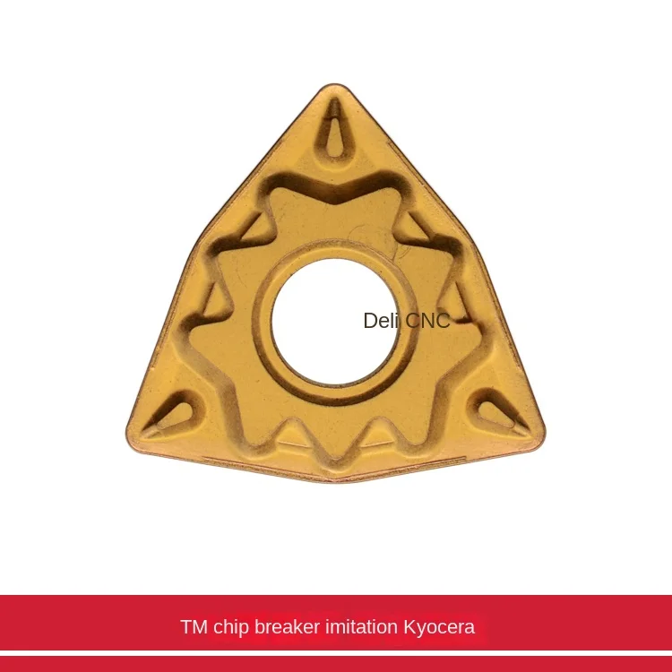 KEUE Peach-shaped Blade WNMG080404-HQ 080408-TM-CQ-LP Rough Turning Tool Head OEM Customizable 3-Year Warranty Chemical Coated