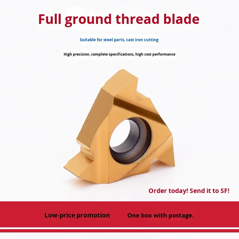 KEUE CNC Brand CNC Thread Inserts 16ER AG60/M35 16IR AG60/16ER AG55 16IR AG55 3-Year Warranty Made in China