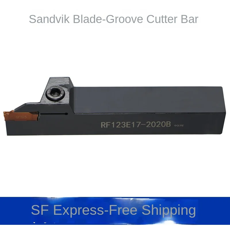 KEUE CNC OEM Grooving Tool Bar for Machine X High Hardness Model RF123E17-2020B 3-Year Warranty