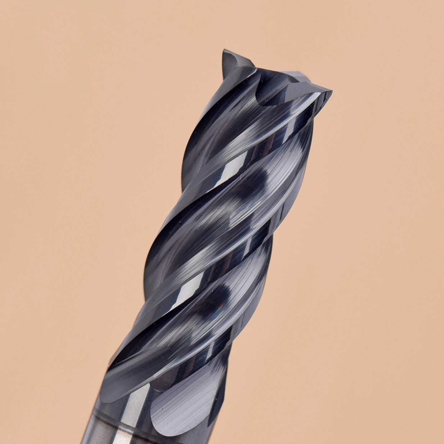 Jinli 4-Edge High-Gloss Tungsten Steel Milling Cutter High-Precision Mirror Surface Special for Stainless Finishing OEM Altin