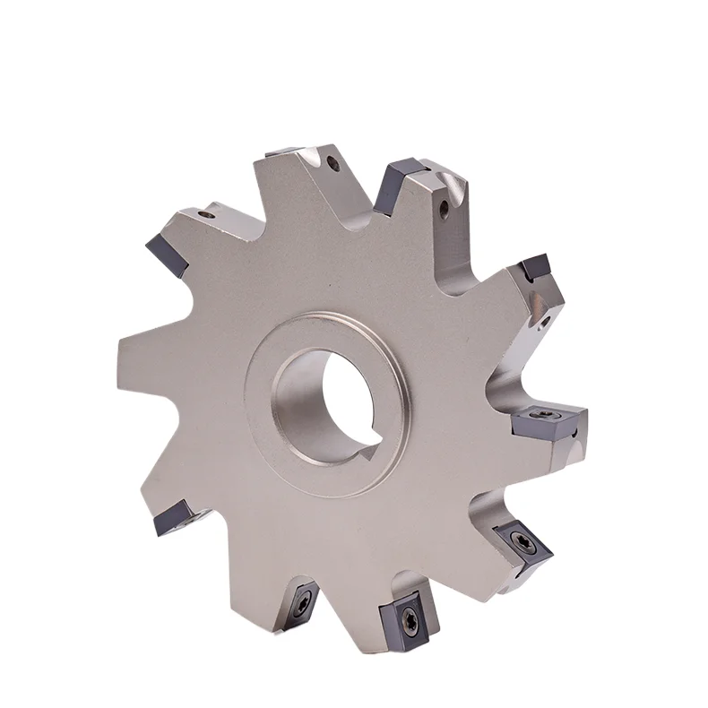 TMP Three-edge Milling Cutter Head Blade Type with Indexable T-Slot Altin Coating OEM Customizable MPHT12