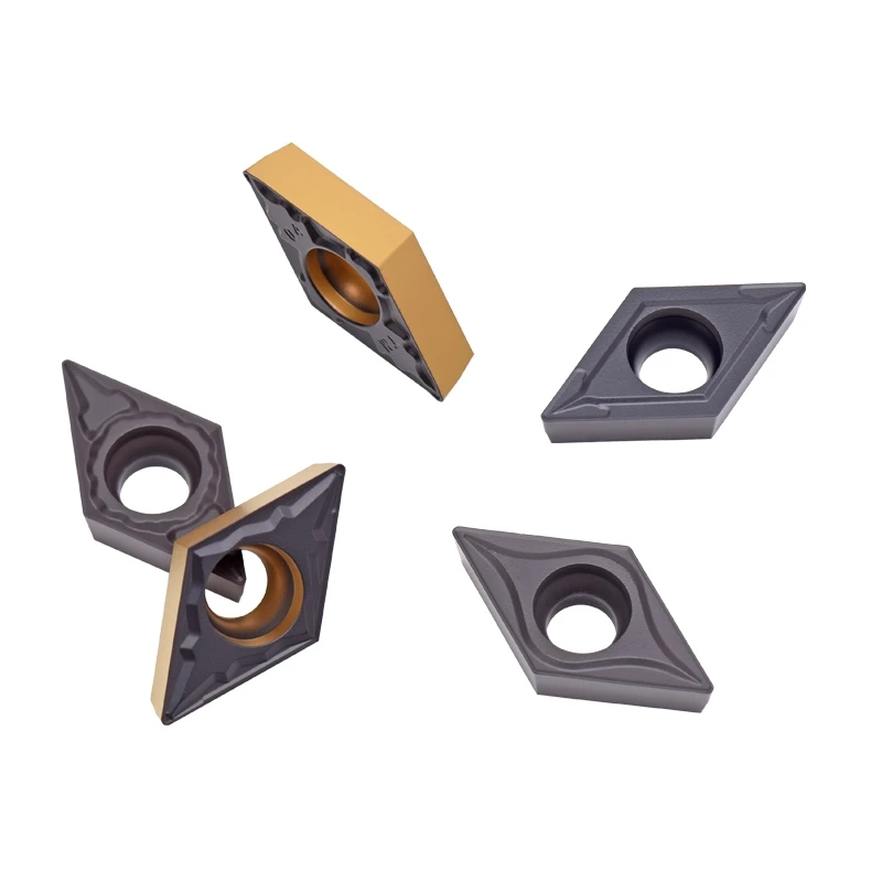 Blade Tungsten Steel Metric Counterbore Hex Shank Knife Grain DCMT11T304/08 Outer Circle Inner Hole Lathe Alloy Bright Finish