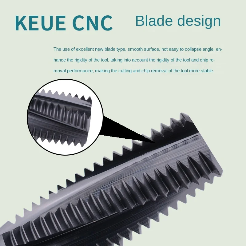 15 Helix Full Thread Milling Cutter Metric ISO Universal Inner Thread Carbide Altin Coated 4 Flutes M3 4 5 6 8 10-24 ODM KEUE