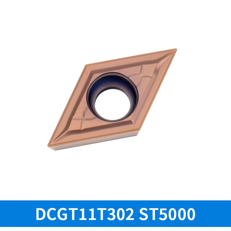 Dalian SANT CNC Blade After Quenching Diamond Shape HRC 62 DCGT11T302 DCGT11T304 ST5000 Centering Machine