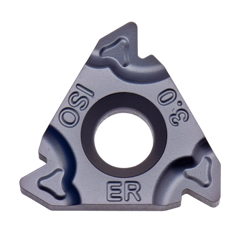 High-performance Stainless Steel Threaded Blade 16Er Ag60/16Ir Ag55 1.0 1.25 1.5 2.0 OEM Customizable KEUE CNC Brand Made China